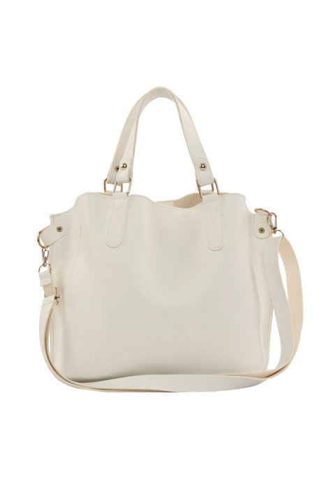 Zoozie Bags Bolso de Mano Midi Blanco Zoozie Bags Bolso de Mano Midi Blanco